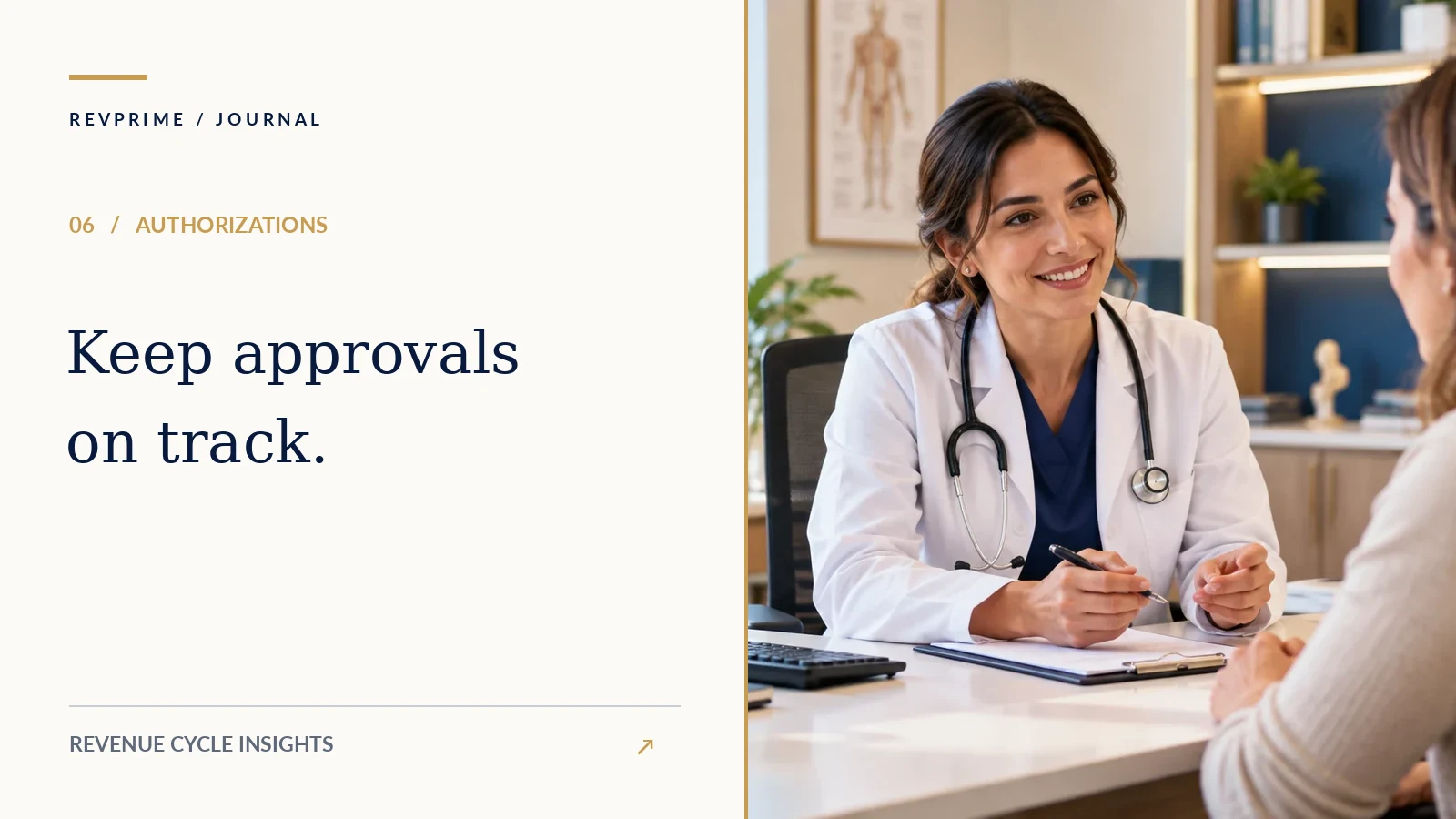 Editorial illustration for AUTHORIZATIONS — RevPrime RCM