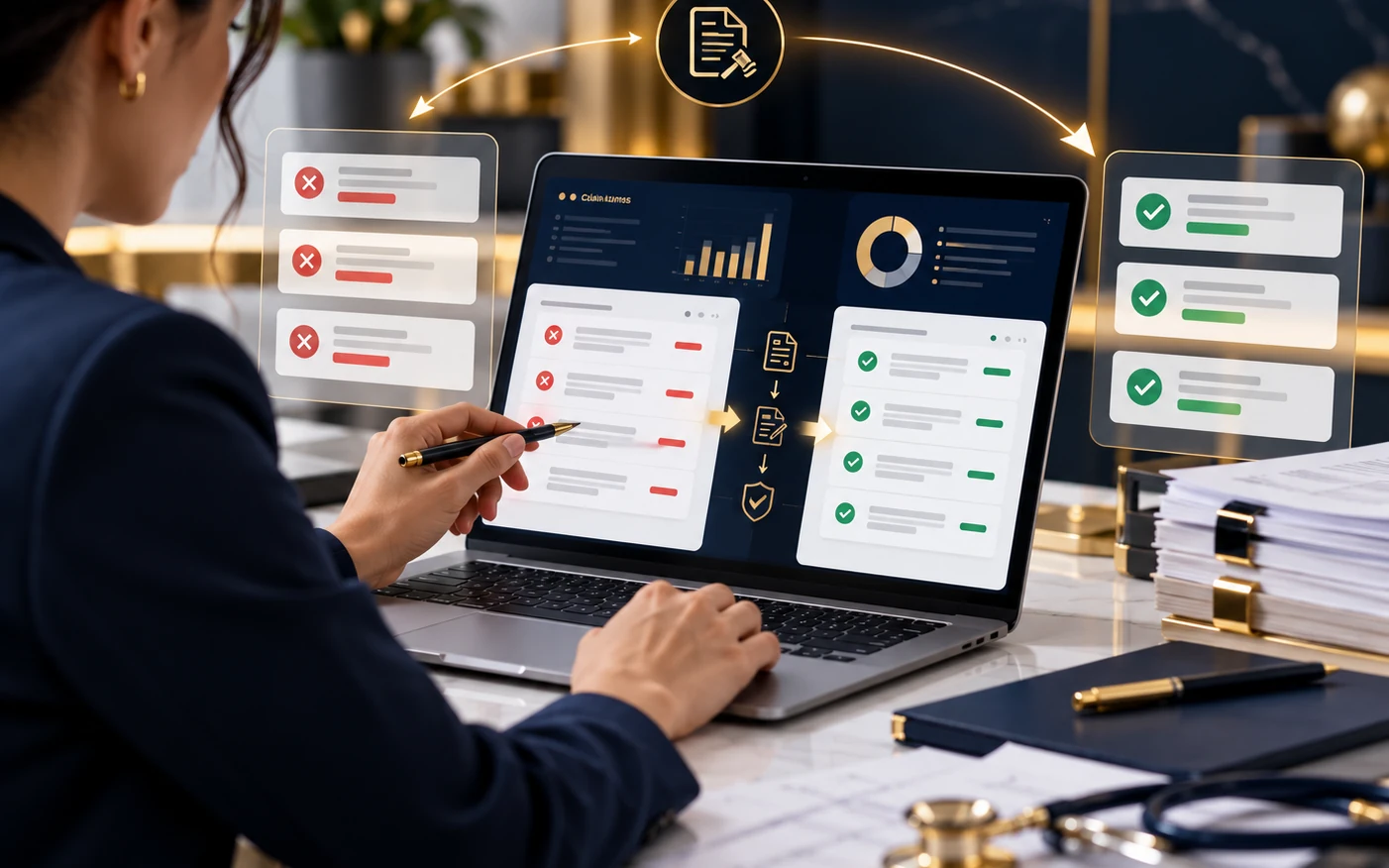 Illustrative Practice Billing Audit administrative workflow